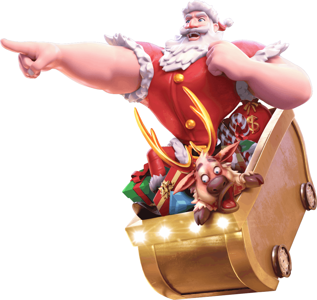 Santa’s Gift Rush_RollerCoaster สล็อต PG SLOT
