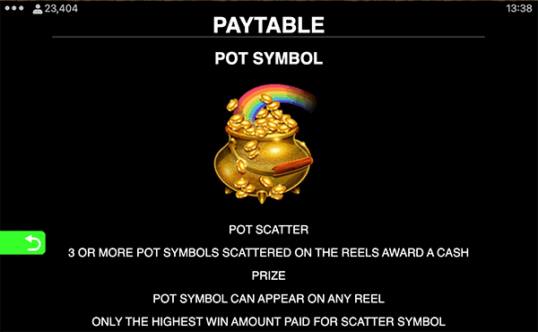 9 Pots Of Gold เกมค่าย Microgaming จาก สล็อต PG SLOT 168