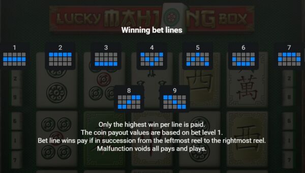 Lucky Mahjong Box evoplay เครดิตฟรี สล็อต PG SLOT