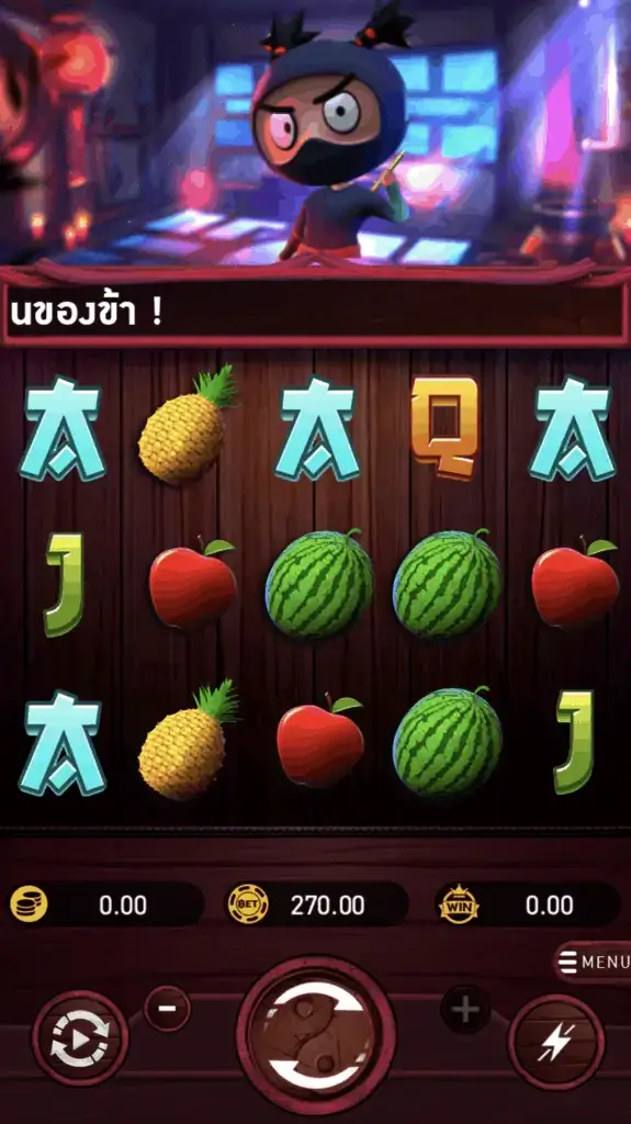 Fruit Ninja สล็อตออนไลน์ PG Slot สล็อต PG สล็อต AMBSlot