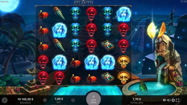Atlantis เครดิตฟรี สล็อต PG SLOT