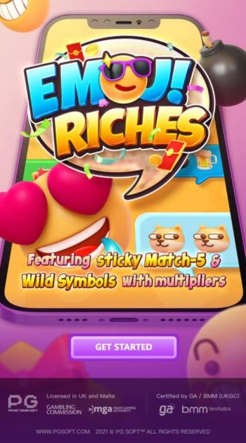 Emoji Riches PG Slot สมัครใหม่