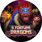 5 Fortune Dragons ค่าย Spadegaming จาก PG Slot สล็อต PG