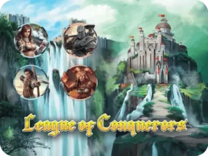 League of Conquerors เกมสล็อต Gamatron จาก PG Slot แตกง่าย