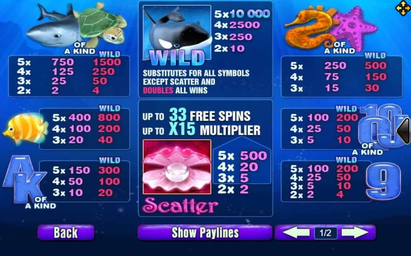 Great Blue ค่าย Slotxo สล็อต XO จาก PGSlot