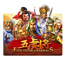 Five Tiger Generals ค่าย Slotxo สล็อต XO จาก PGSlot
