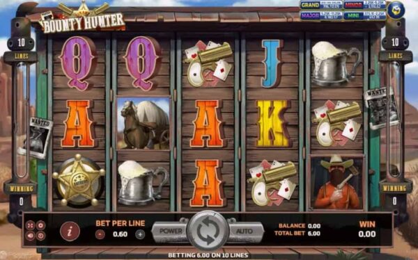 รายละเอียดเกม Bounty Hunter จากค่าย สล็อต XO โดย PG SLOT