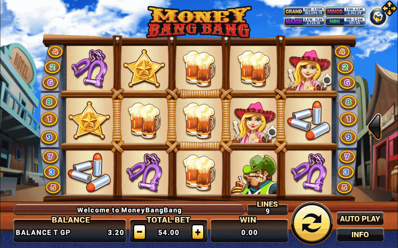 MoneyBangBang ค่าย Slotxo สล็อต XO จาก PGSlot slotxo ฟรีเครดิต