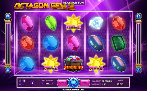 รายละเอียดเกม Octagon Gem 2 จากค่าย สล็อต XO โดย PG SLOT