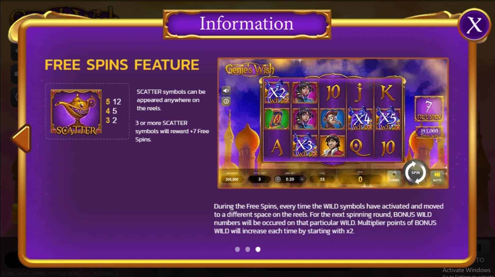 Genie's Wish สล็อต Spinix จาก PG Slot ทางเข้า PG SLOT