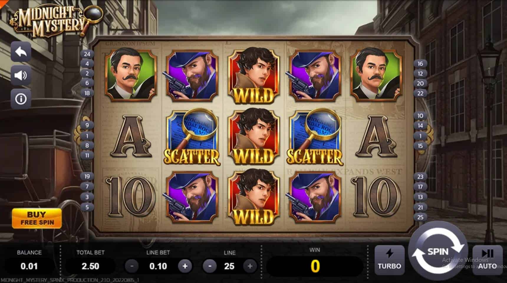 Midnight Mystery สล็อต Spinix จาก PG Slot pg ผ่านเว็บ