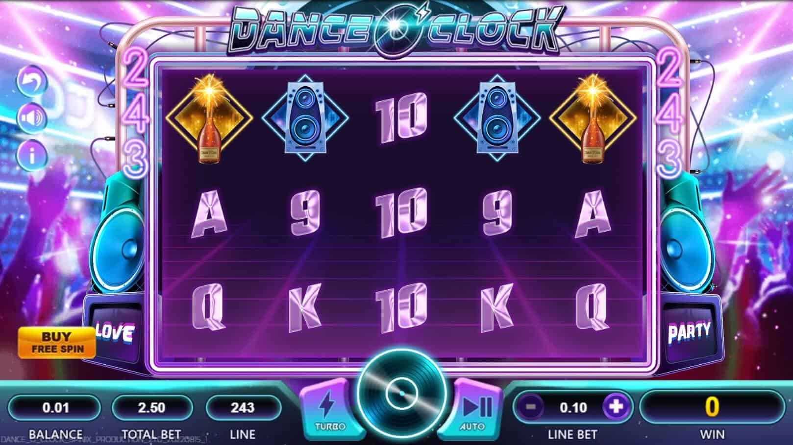 Dance O'Clock สล็อต Spinix เว็บ PG Slot จาก ทางเข้า PG