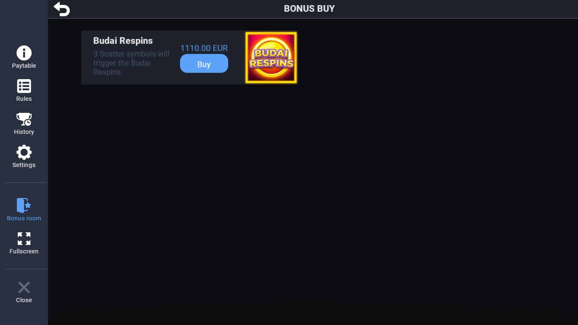 Budai Reels Bonus Buy Evoplay PG168 Slot