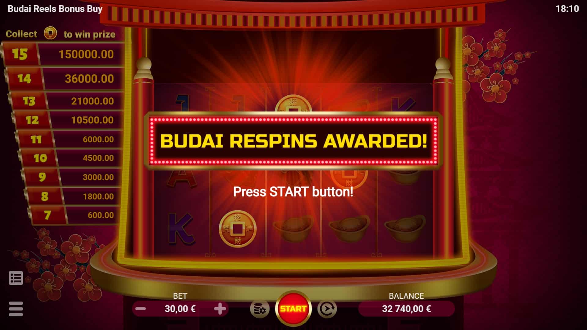 Budai Reels Bonus Buy10