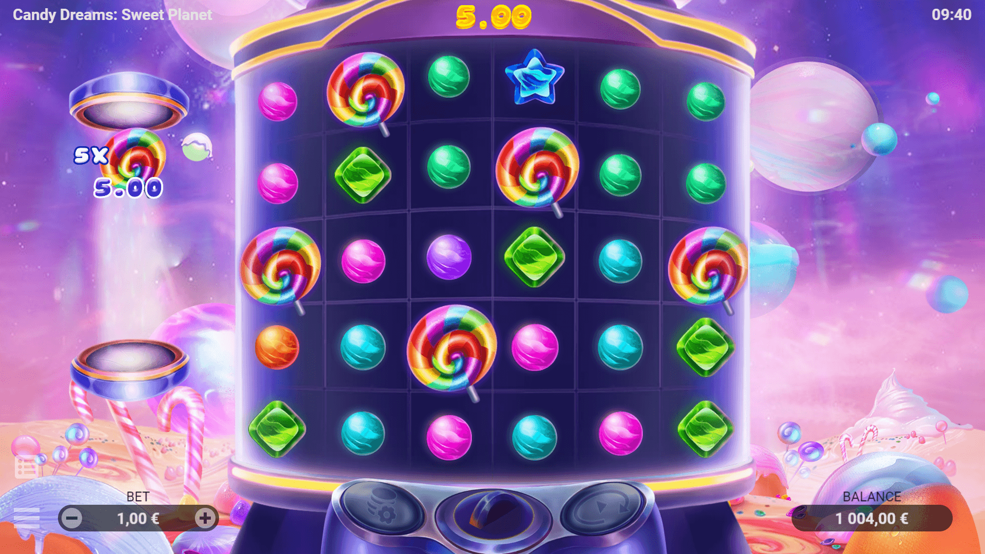 Candy Dreams Sweet Planet Evoplay PG Slot Game
