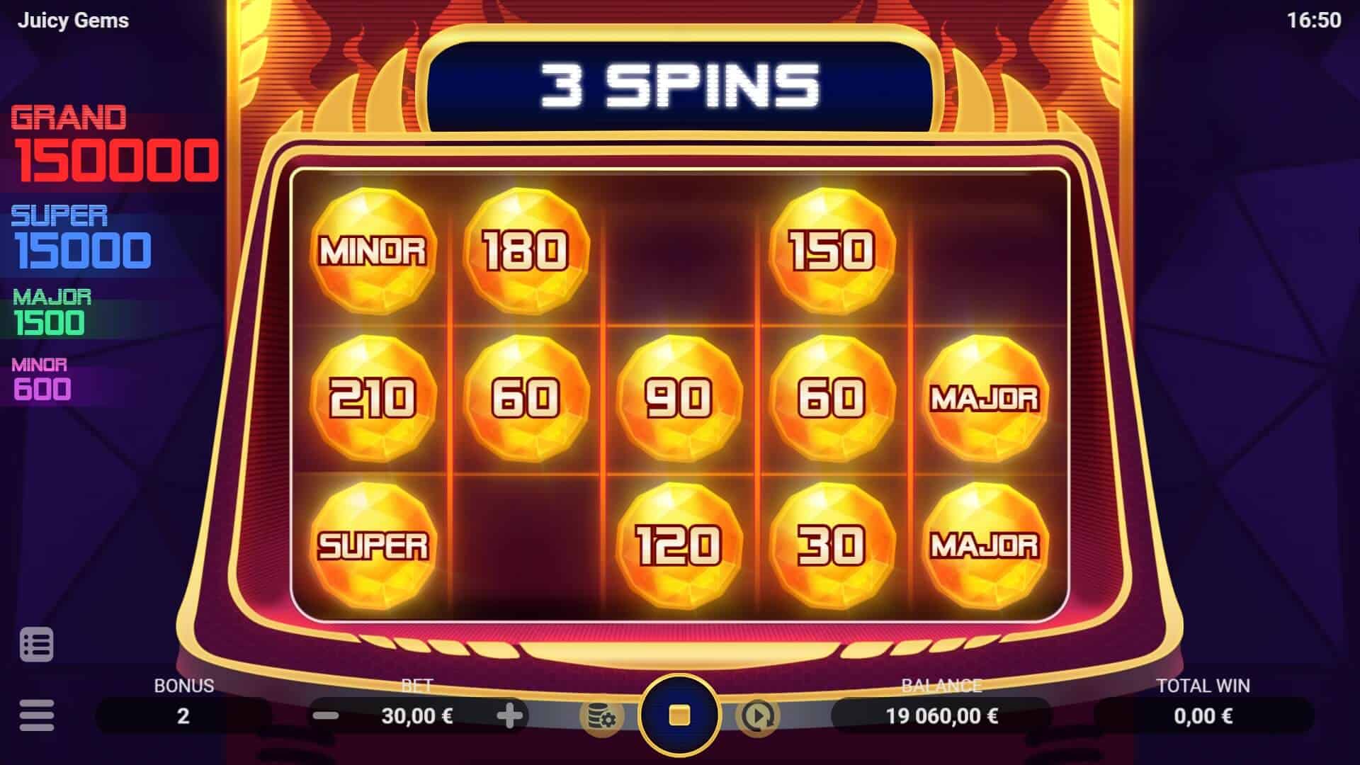 Juicy Gems Evoplay PG สล็อต