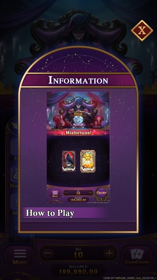 Card Of Fortune SPINIX PG Slot1234