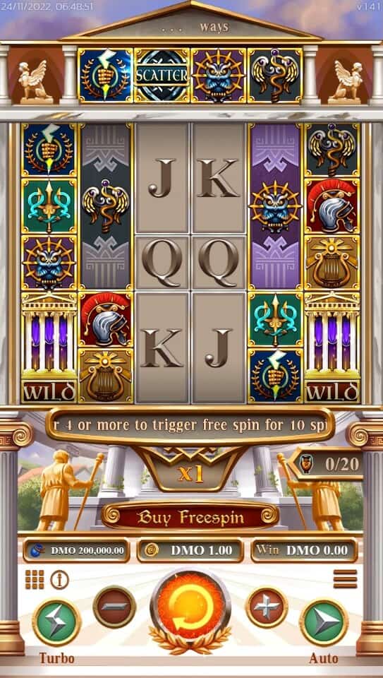 Hall Of Gods SPINIX สล็อต PG