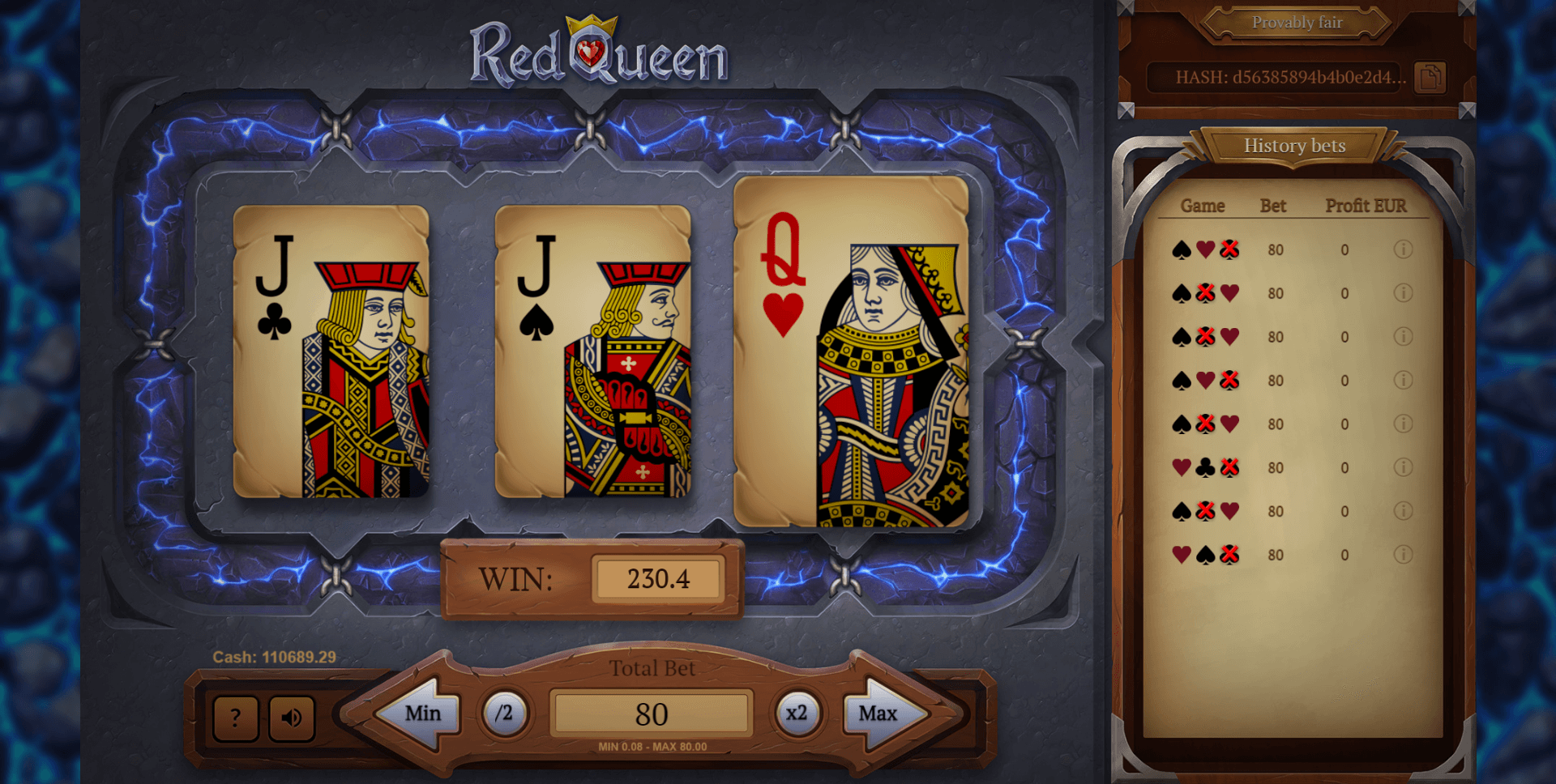 Red Queen Evoplay PG Slot เครดิตฟรี