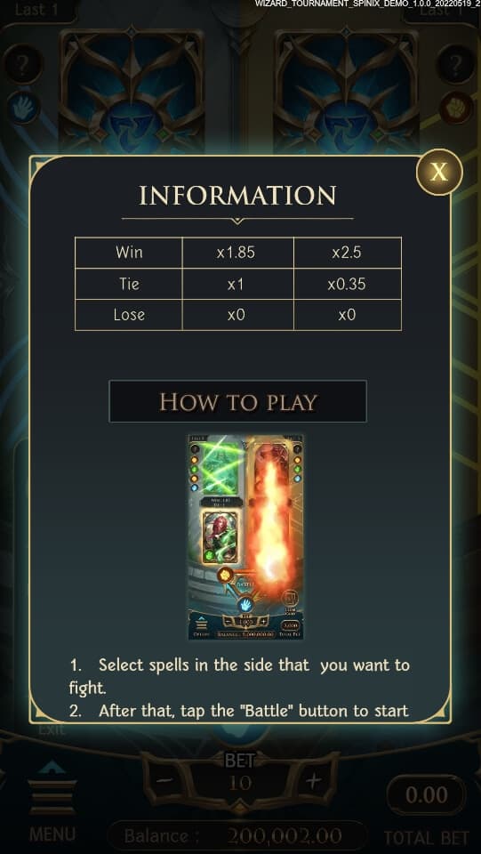 Wizard Tournament SPINIX PG Slot เครดิตฟรี