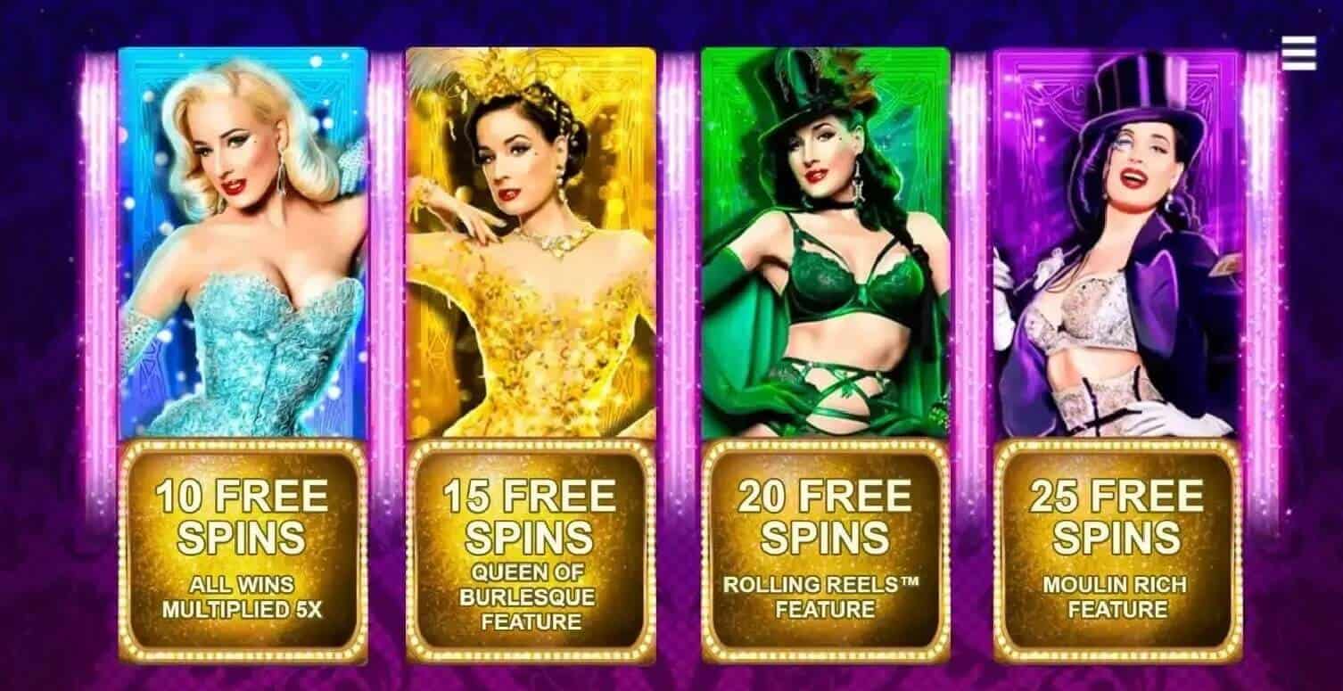 Burlesque By Dita MICROGAMING PG Slot1234