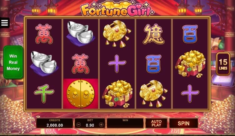 Fortune Girl MICROGAMING Slot PG