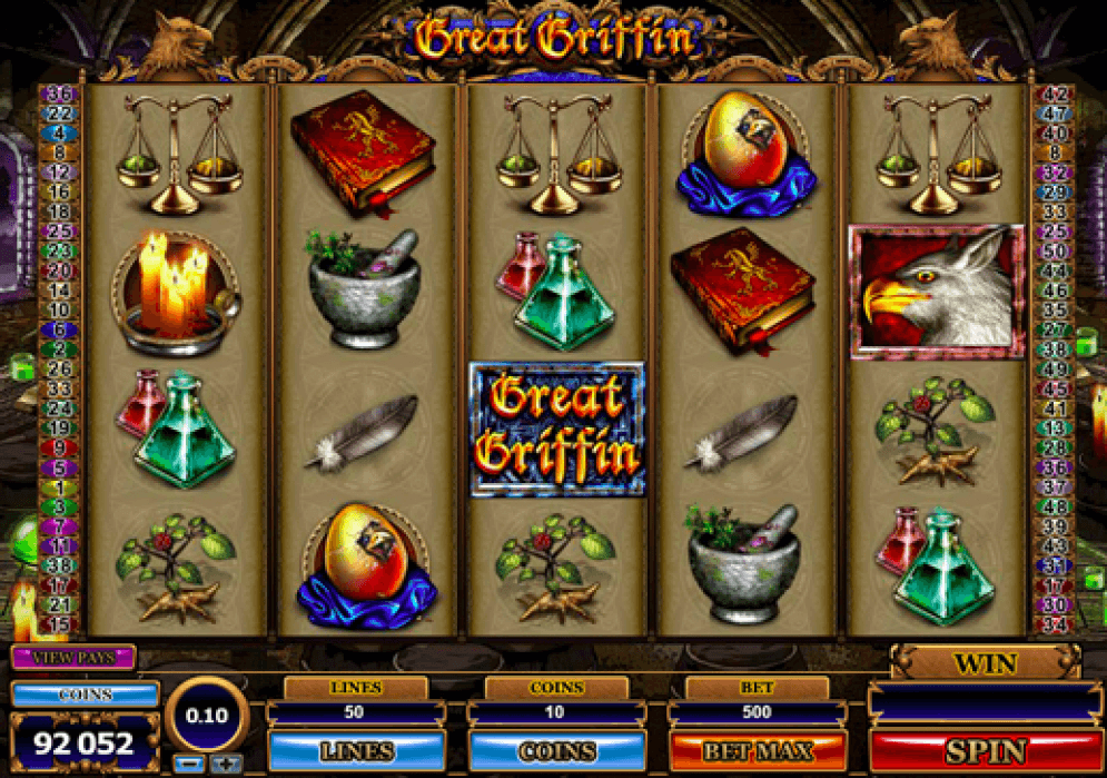 Great Griffin MICROGAMING สล็อต PG แตกง่าย
