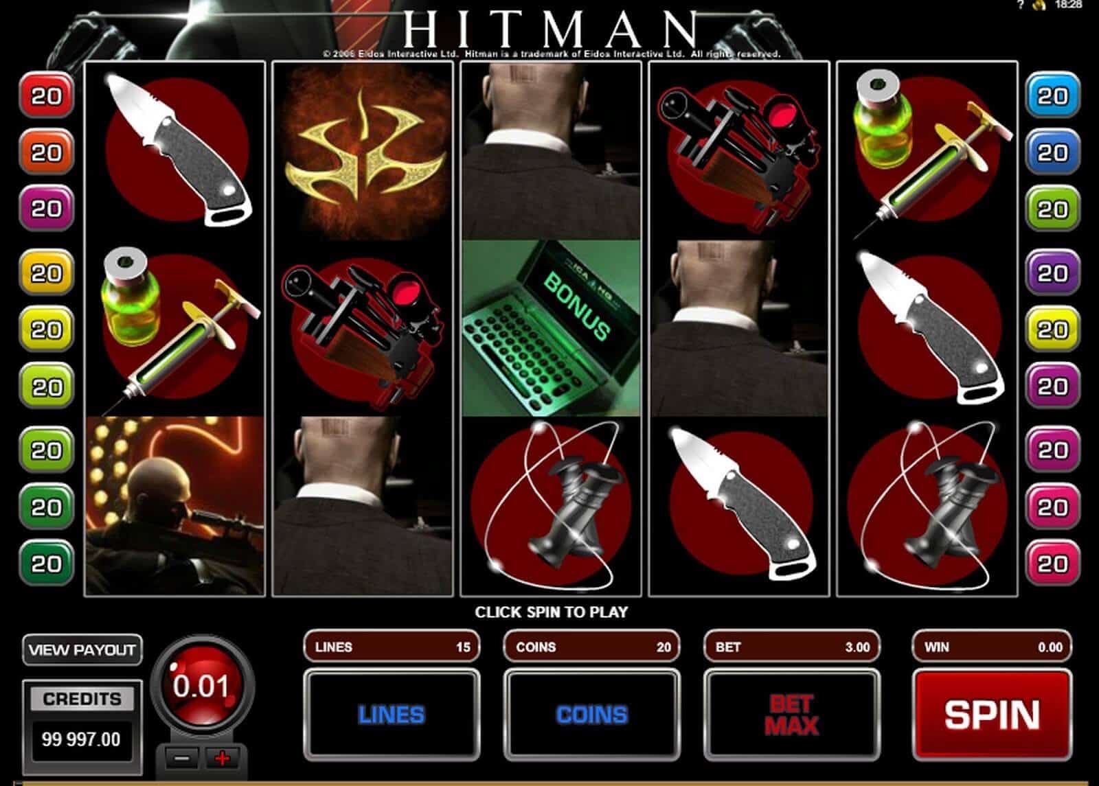 HitMan MICROGAMING สล็อต PG