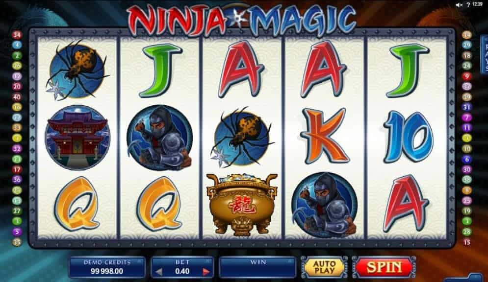 Ninja Magic MICROGAMING สล็อต PG