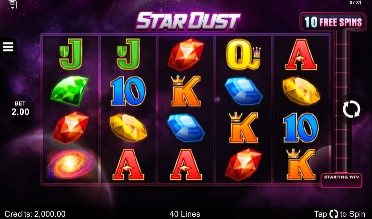 Stardust MICROGAMING สล็อต PG
