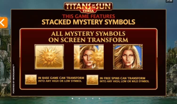 Titans Of The Sun Theia MICROGAMING Slot PG