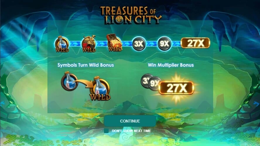 Treasures of Lion City MICROGAMING สล็อต PG