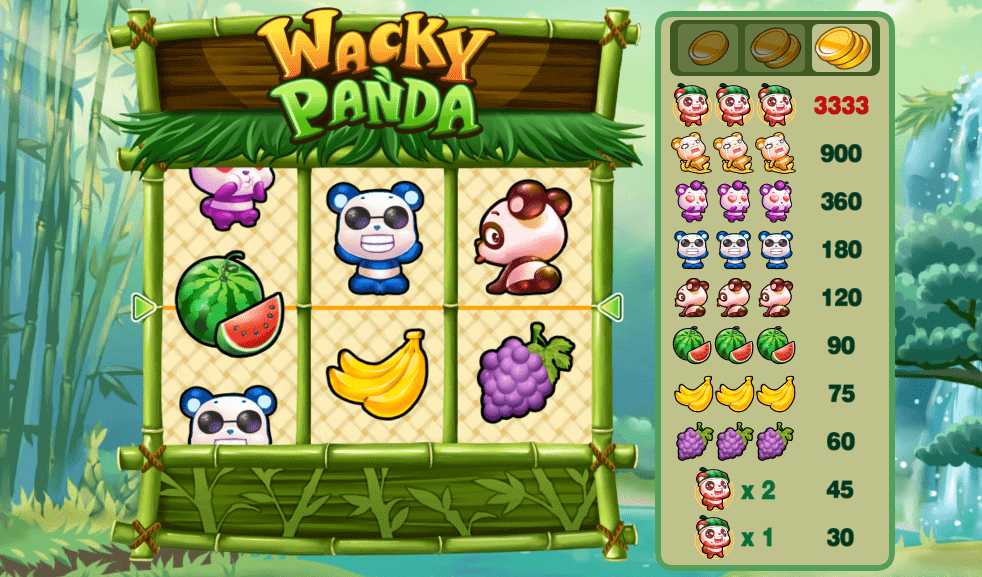 Wacky Panda MICROGAMING สล็อต PG แตกง่าย