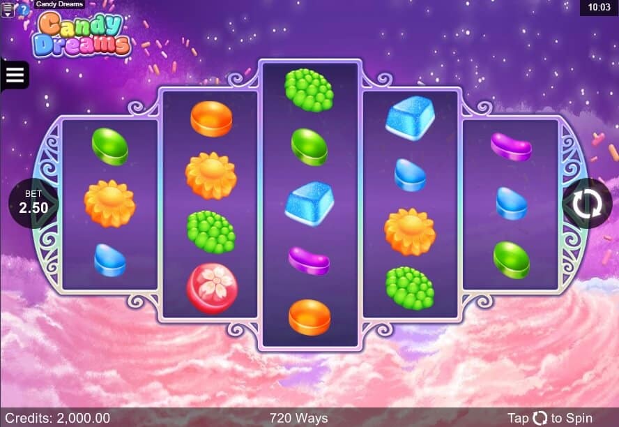 Candy Dreams MICROGAMING PG Slot เครดิตฟรี