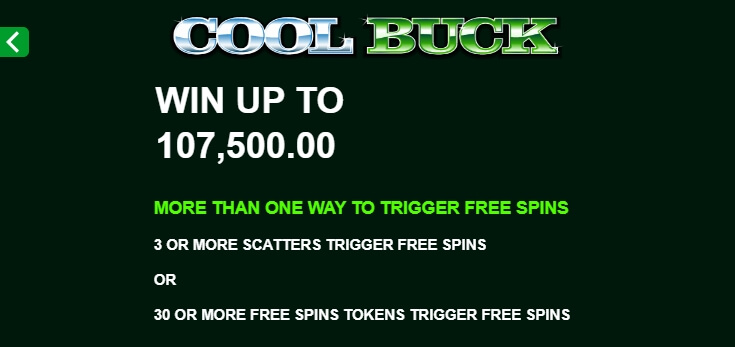 Cool Buck MICROGAMING Slot PG
