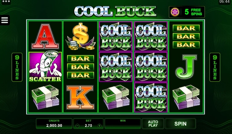 Cool Buck MICROGAMING สล็อต PG