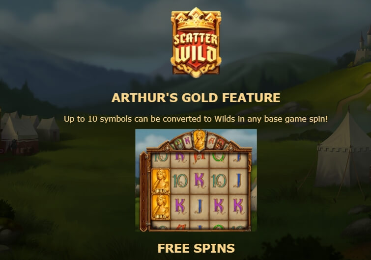 King Arthur MICROGAMING PG สล็อต