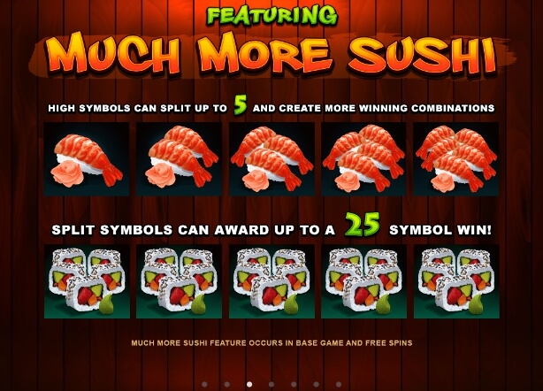 So Much Sushi MICROGAMING Slot PG