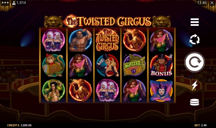 The Twisted Circus MICROGAMING สล็อต PG
