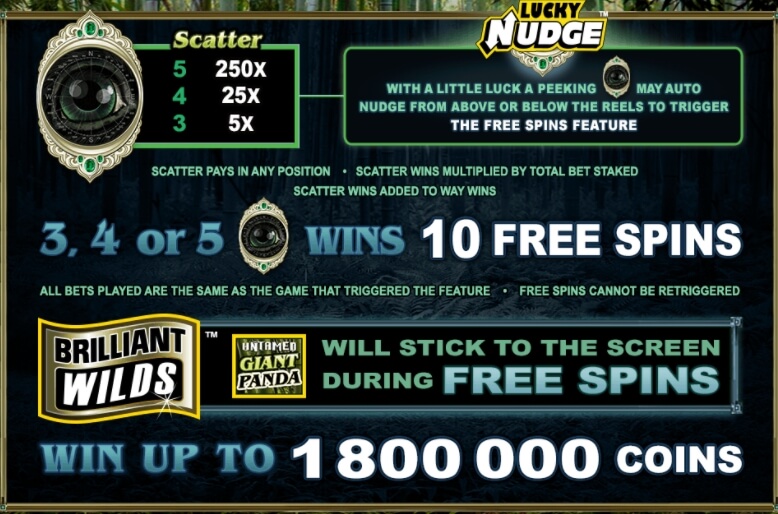 Untamed Giant Panda MICROGAMING PG Slot1234