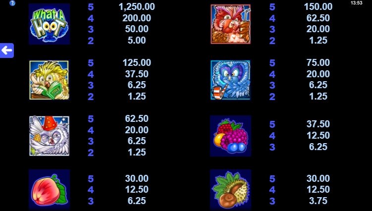 What a Hoot MICROGAMING PG Slot เครดิตฟรี