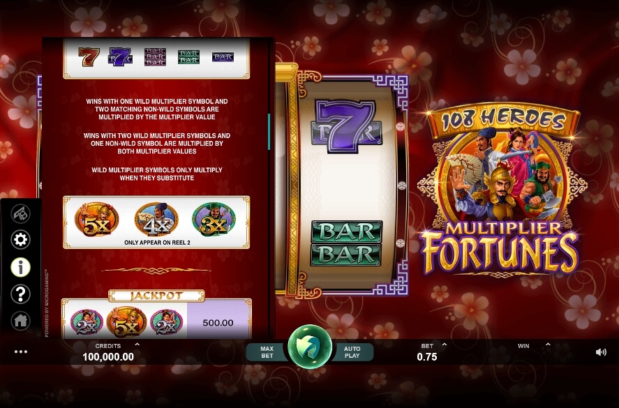 108 Heroes MICROGAMING Slot PG