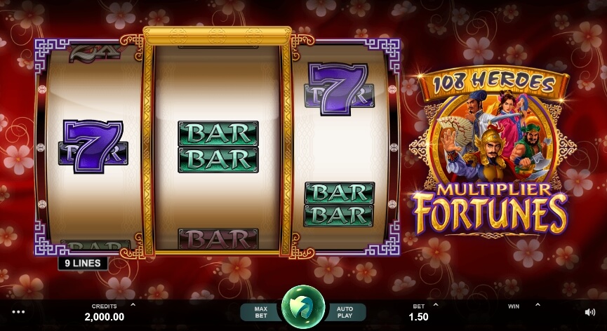 108 Heroes Multiplier Fortunes MICROGAMING PGSlot