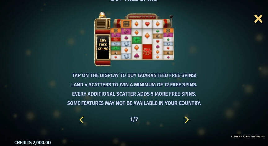 4 Diamond Blues MICROGAMING Slot PG