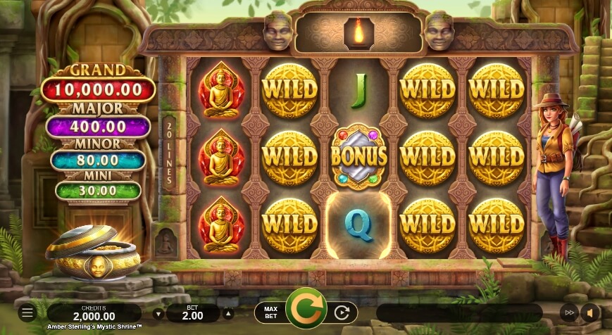 Amber Sterling's Mystic Shrine MICROGAMING สล็อต PG