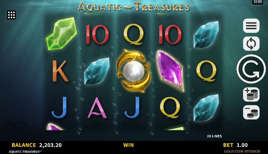 Aquatic Treasures MICROGAMING สล็อต PG