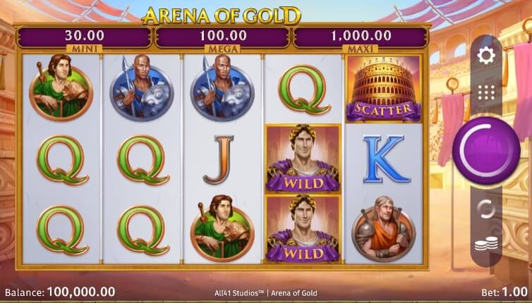 Arena of Gold MICROGAMING สล็อต PG