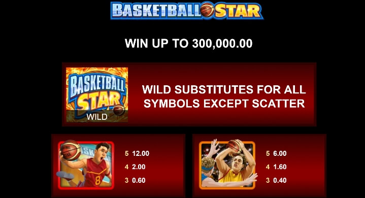 Basketball Star MICROGAMING PG สล็อต