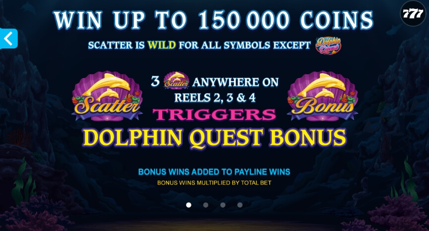 Dolphin Quest MICROGAMING Slot PG