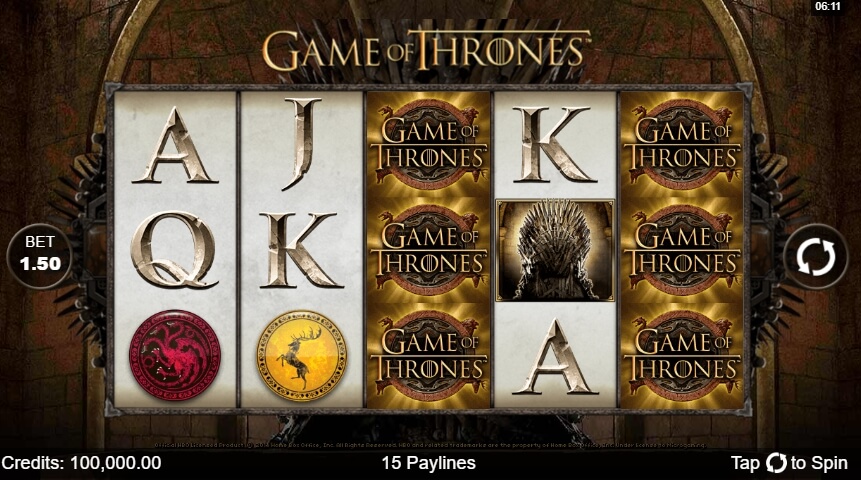 Game of Thrones Lines MICROGAMING สล็อต PG